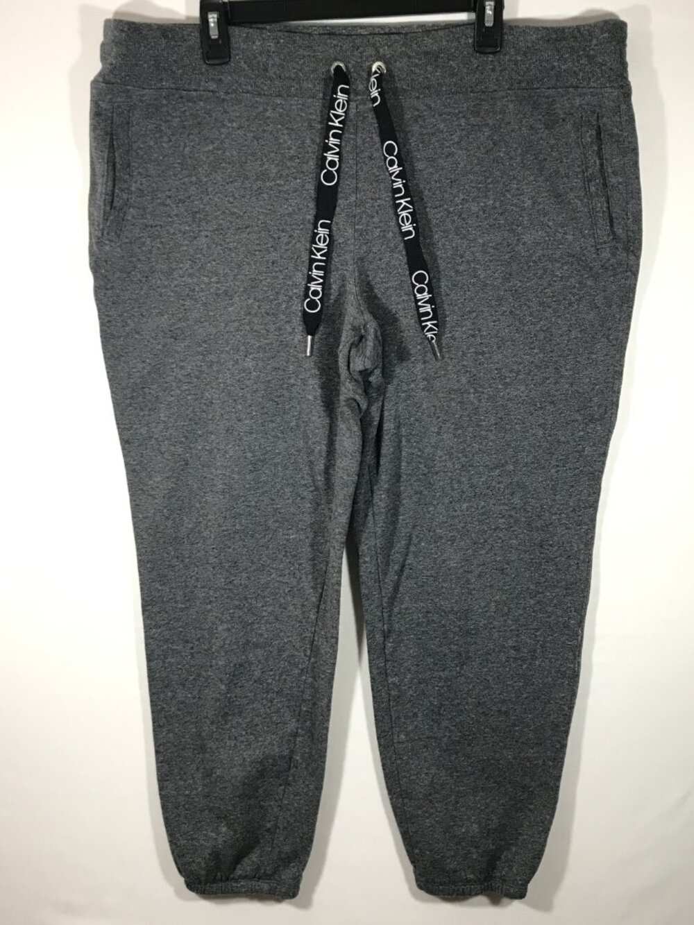 Calvin Klein Men's XXL Gray Lightweight Drawstring Sweat Pants